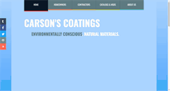 Desktop Screenshot of carsonscoatings.com
